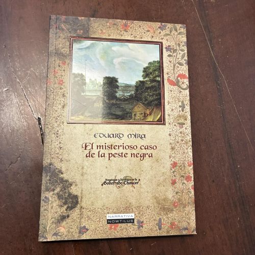 Portada del libro de El misterioso caso de la peste negra