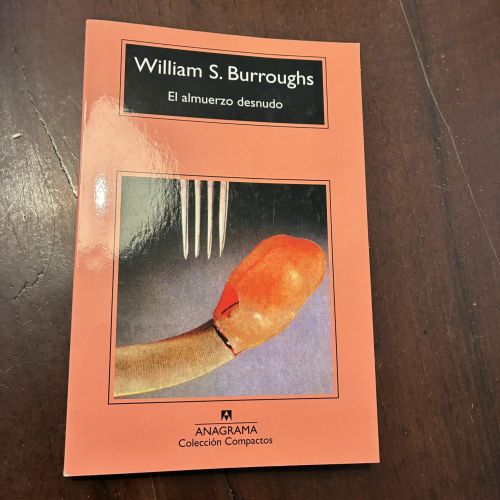 Portada del libro de El almuerzo desnudo