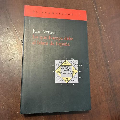 Portada del libro de Lo que Europa debe al Islam de España