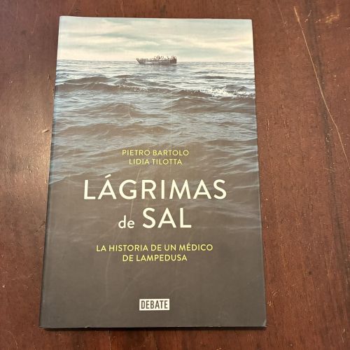 Portada del libro de Lágrimas de sal