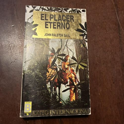 Portada del libro de El placer eterno