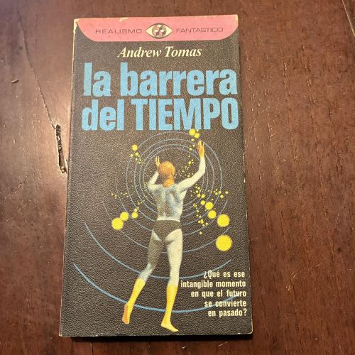 Portada del libro de La barrera del tiempo