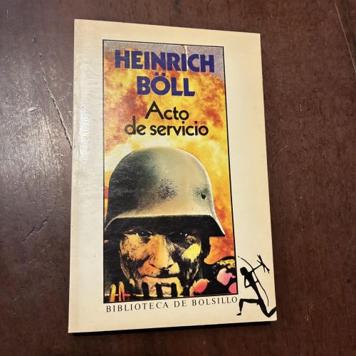 Portada del libro de Acto de servicio
