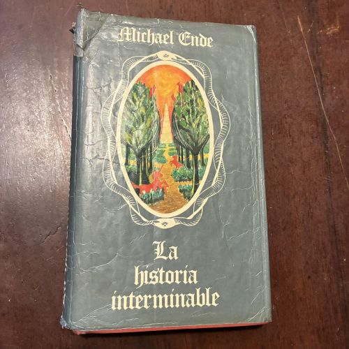 Portada del libro de La historia interminable