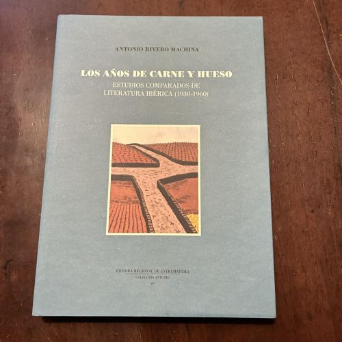 Portada del libro de Los años de carne y hueso