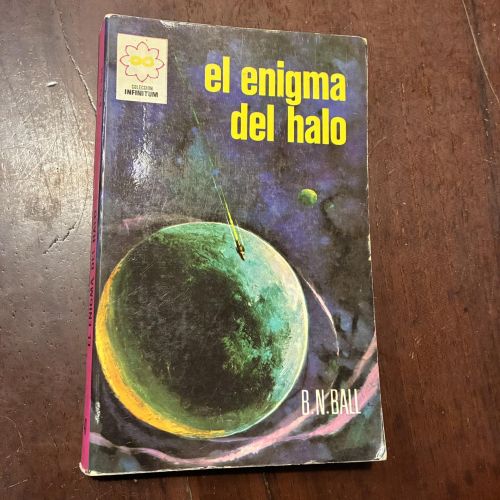 Portada del libro de El enigma del halo