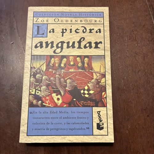Portada del libro de La piedra angular