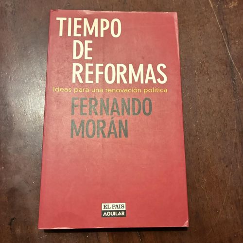 Portada del libro de Tiempo de reformas