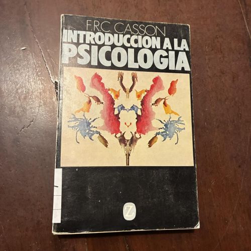 Portada del libro de Introducción a la psicología