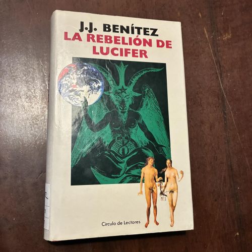 Portada del libro de La rebelión de Lucifer