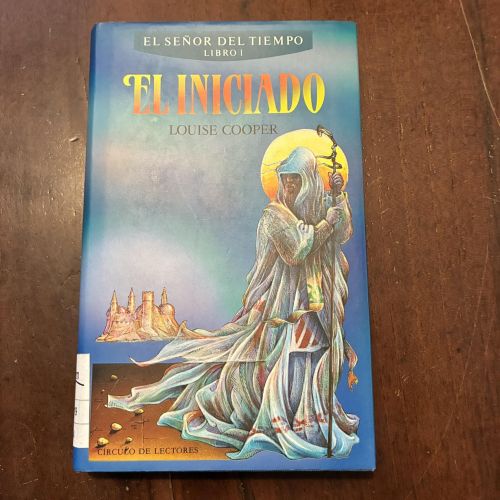 Portada del libro de El iniciado. El señor del tiempo I