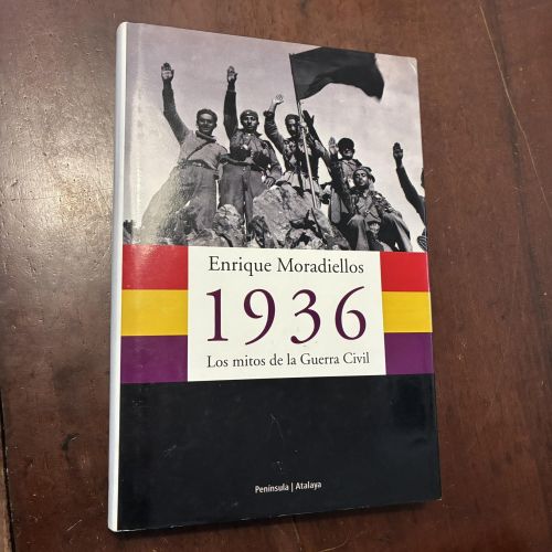 Portada del libro de 1936. Los mitos de la Guerra Civil