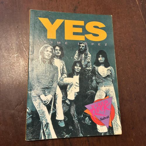 Portada del libro de Yes band (spanish)