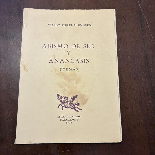 Abismo de sed y anancasis