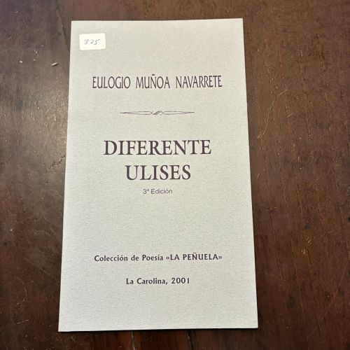Portada del libro de Diferente Ulises