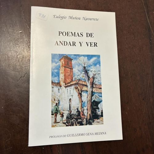 Portada del libro de Poemas de andar y ver
