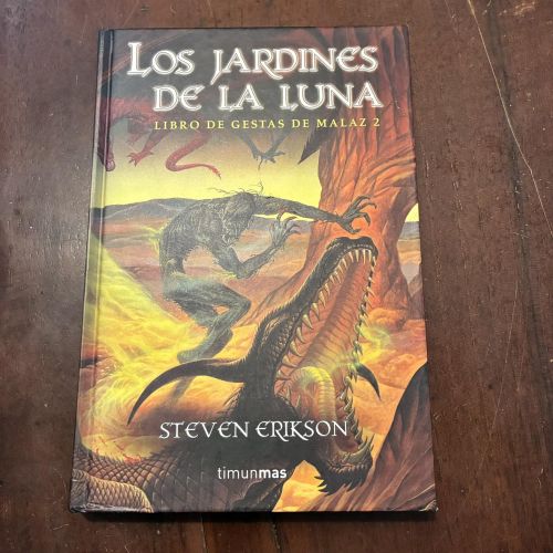 Portada del libro de Los jardines de la Luna