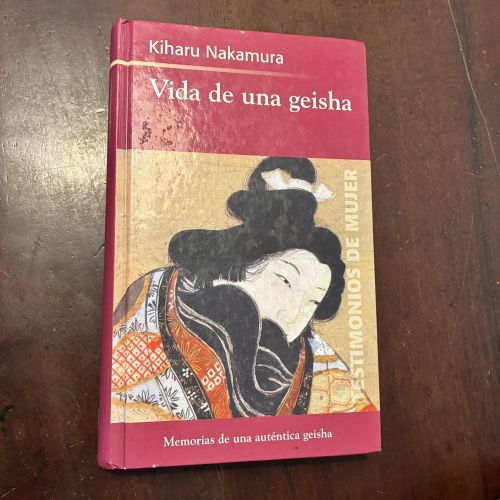 Portada del libro de Vida de una geisha