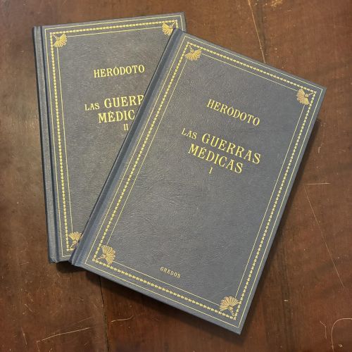 Portada del libro de Las guerras médicas. 2 vols