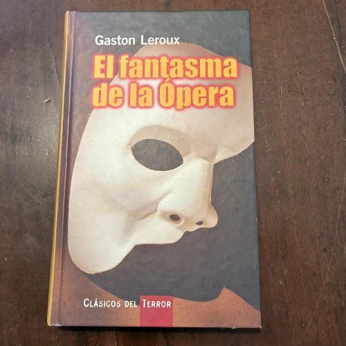 Portada del libro de El fantasma de la ópera