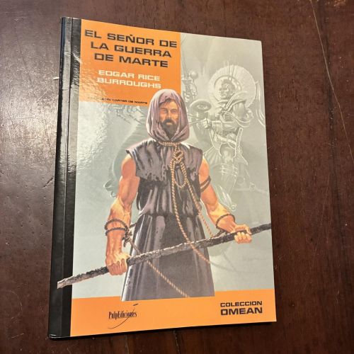 Portada del libro de El señor de la guerra de Marte