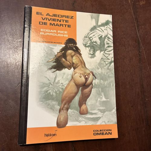 Portada del libro de El ajedrez viviente de Marte