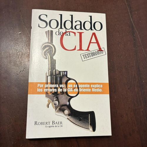 Portada del libro de Soldado de la CIA