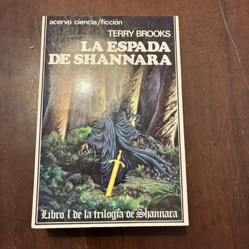 Portada del libro de La espada de Shannara