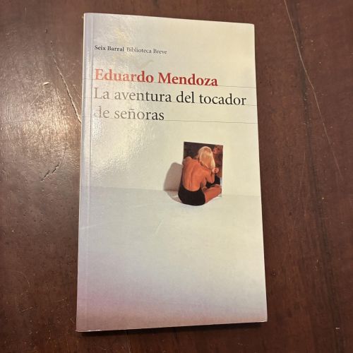 Portada del libro de La aventura del tocador de señoras