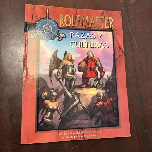 Portada del libro de Rolemaster. Razas y culturas