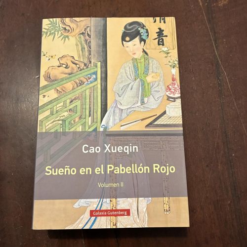 Portada del libro de Sueño en el Pabellón Rojo. volumen II