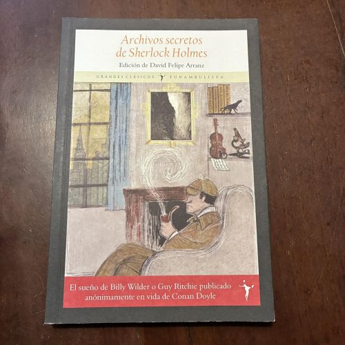 Portada del libro de Archivos secretos de Sherlock Holmes