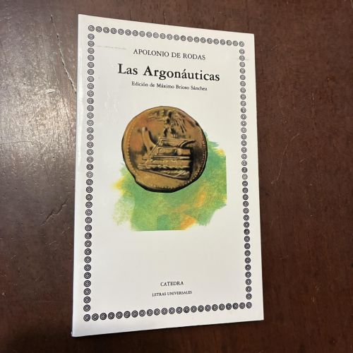 Portada del libro de Las Argonáuticas