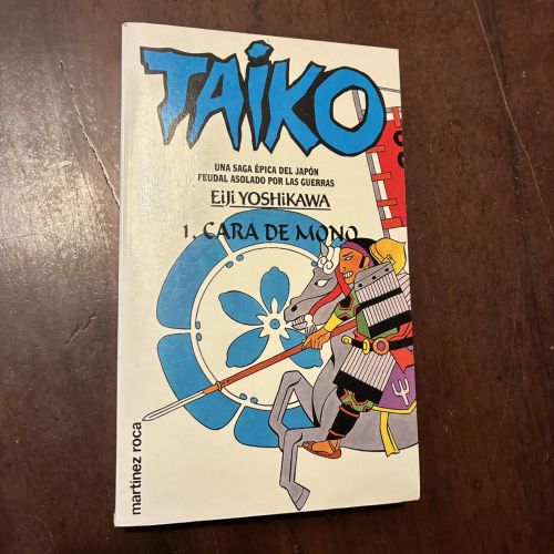 Portada del libro de Taiko 1. Cara de mono