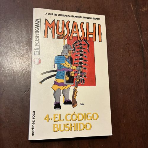 Portada del libro de Musashi 4. El código Bushido