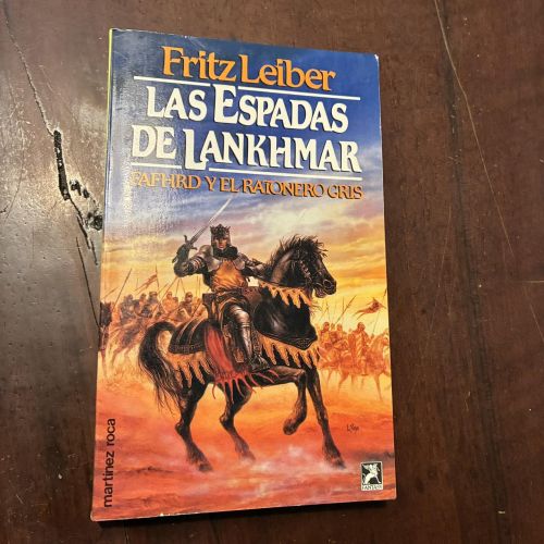 Portada del libro de Las espadas de Lankhmar