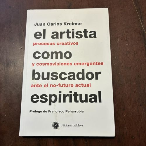 Portada del libro de El artista como buscador espiritual