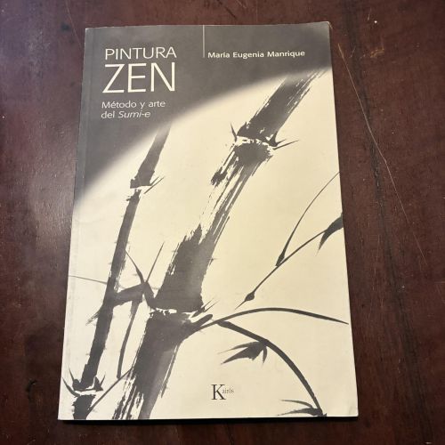 Portada del libro de Pintura zen. Método y arte del Sumi-e