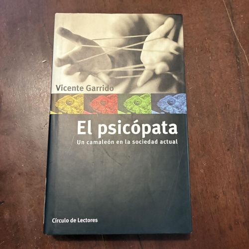 Portada del libro de El psicópata