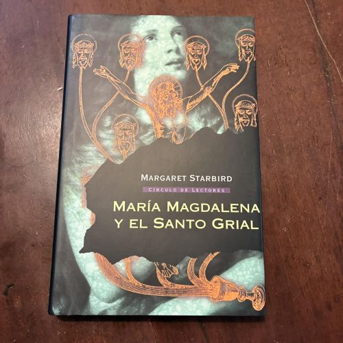 Portada del libro de María Magdalena y el santo grial