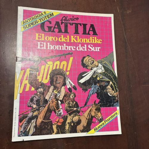 Portada del libro de Super-Totem. Antología 5. El oro del Klondike. El hombre del sur