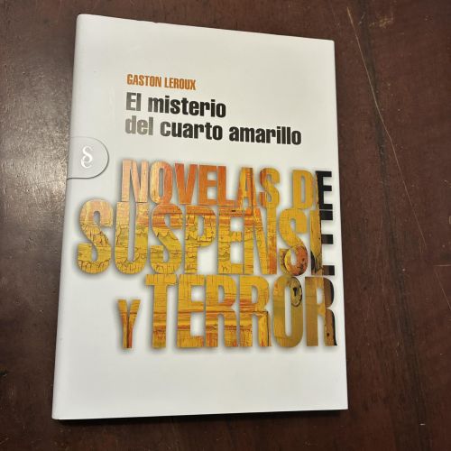 Portada del libro de El misterio del cuarto amarillo