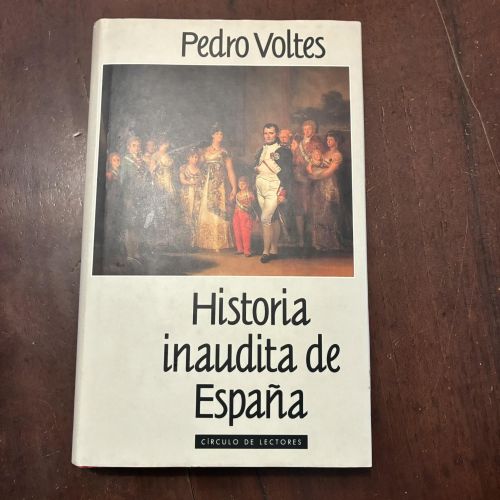 Portada del libro de Historia inaudita de España
