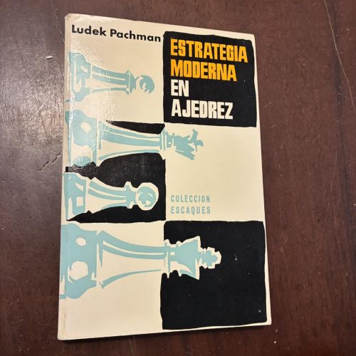 Portada del libro de Estrategia moderna en ajedrez