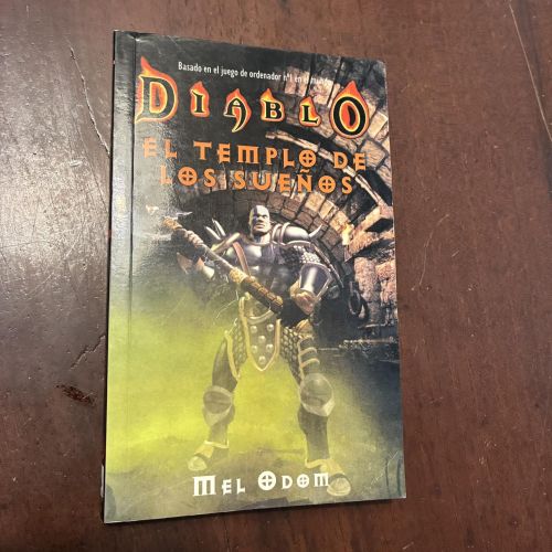 Portada del libro de Diablo. El templo de los sueños