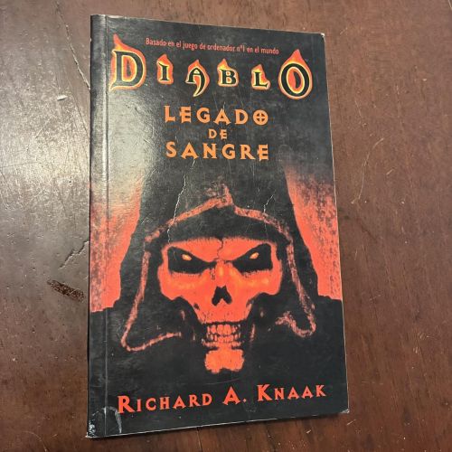 Portada del libro de Diablo. Legado de sangre