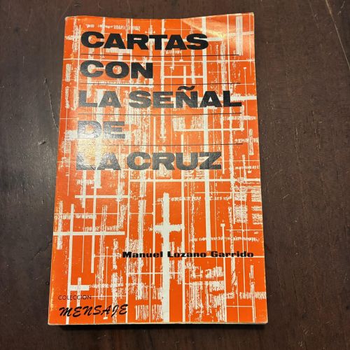 Portada del libro de Cartas con la señal de la cruz