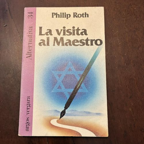 Portada del libro de La visita al Maestro