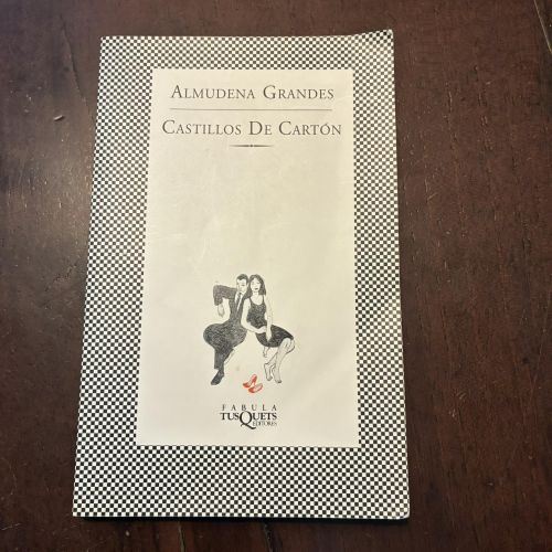 Portada del libro de Castillos de cartón