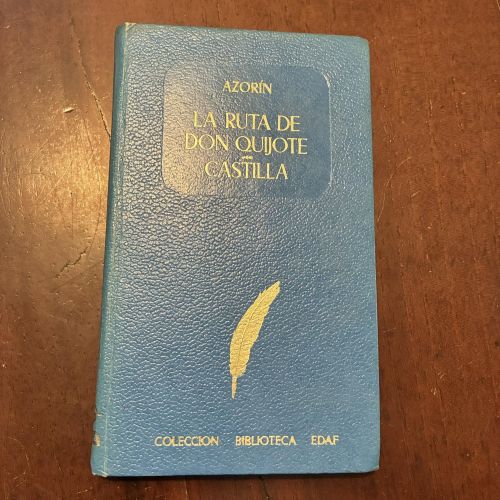 Portada del libro de La ruta de Don Quijote. Castilla